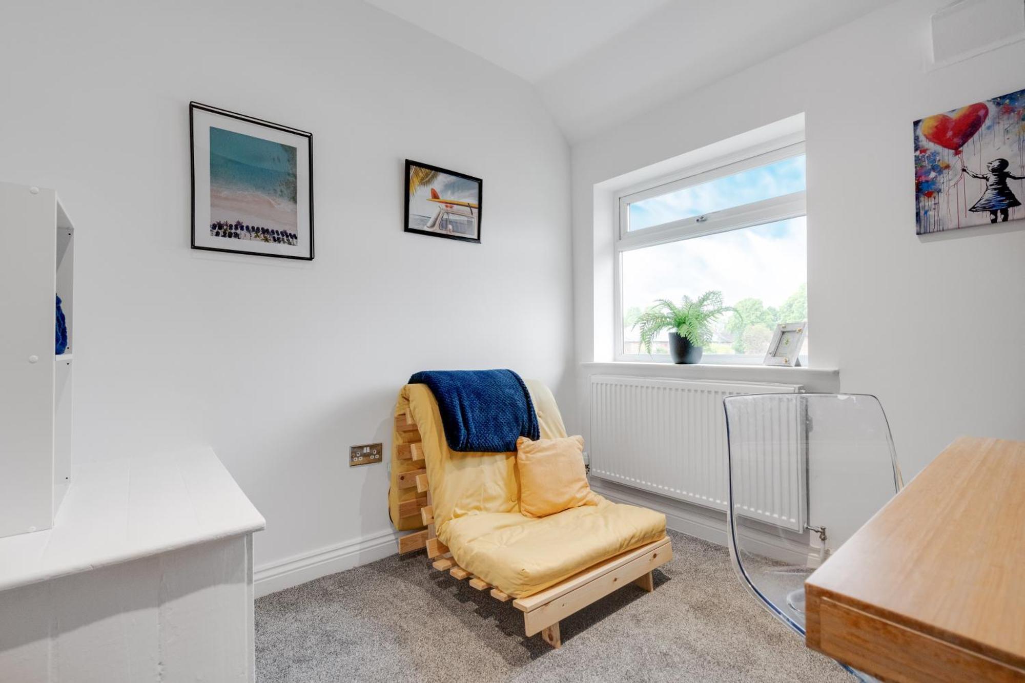 Shawe House - 10 Minute Mcr Airport - Free Parking Villa Уидъншоо Стая снимка