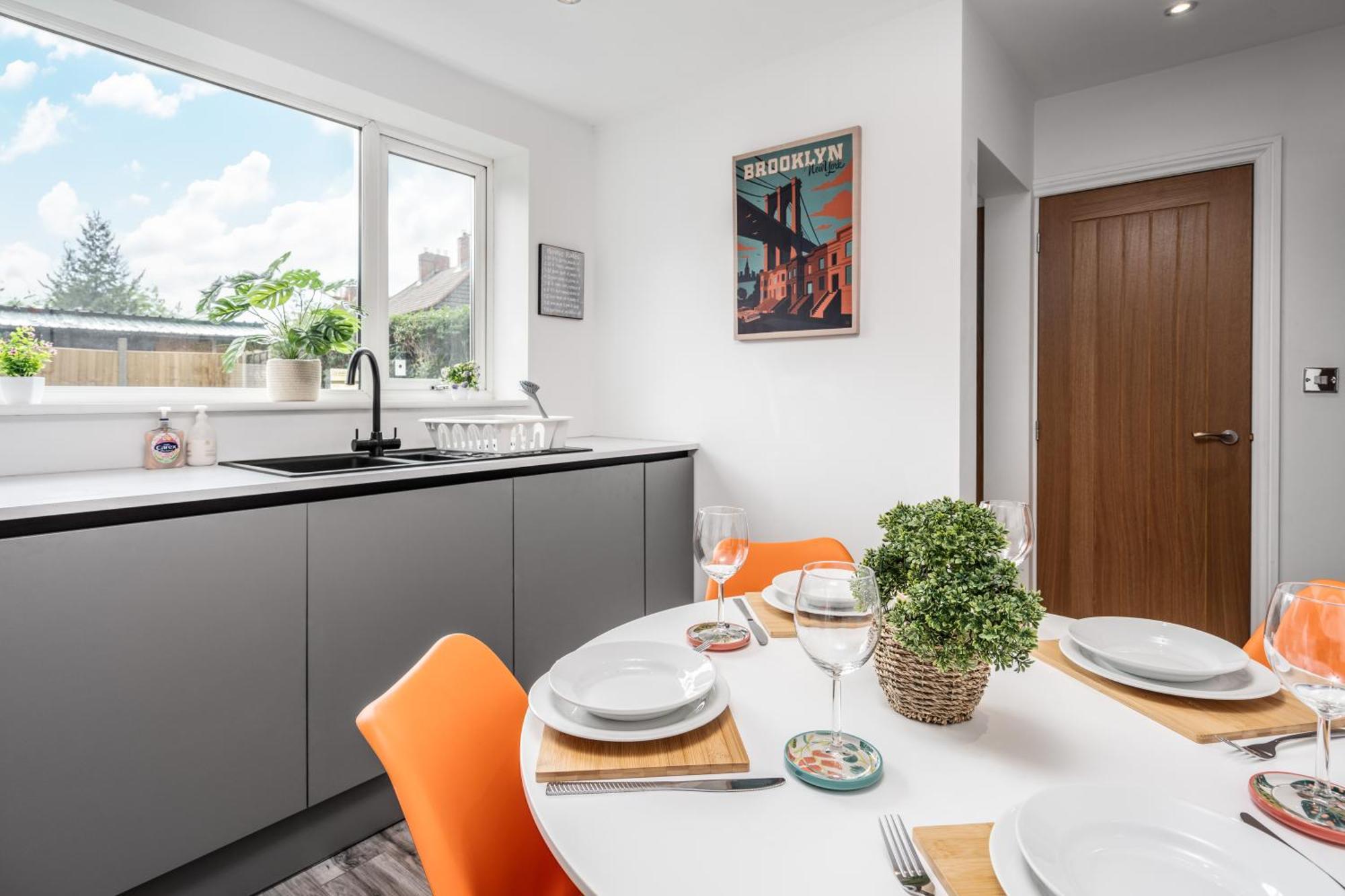 Shawe House - 10 Minute Mcr Airport - Free Parking Villa Уидъншоо Стая снимка
