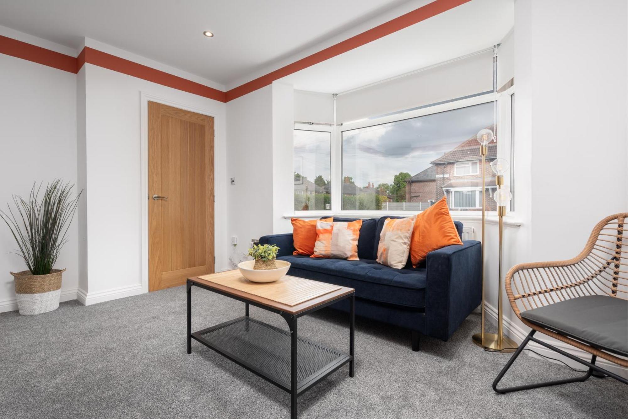 Shawe House - 10 Minute Mcr Airport - Free Parking Villa Уидъншоо Стая снимка